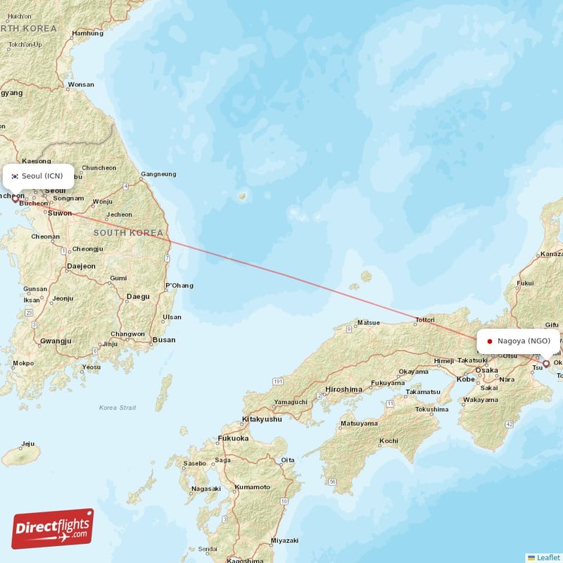 NGO - ICN route map