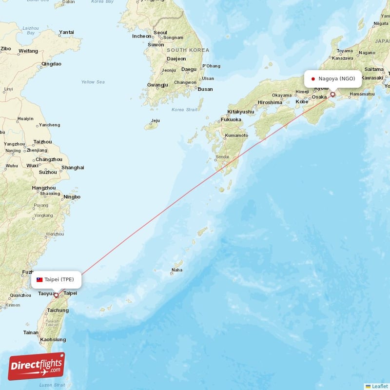 NGO - TPE route map