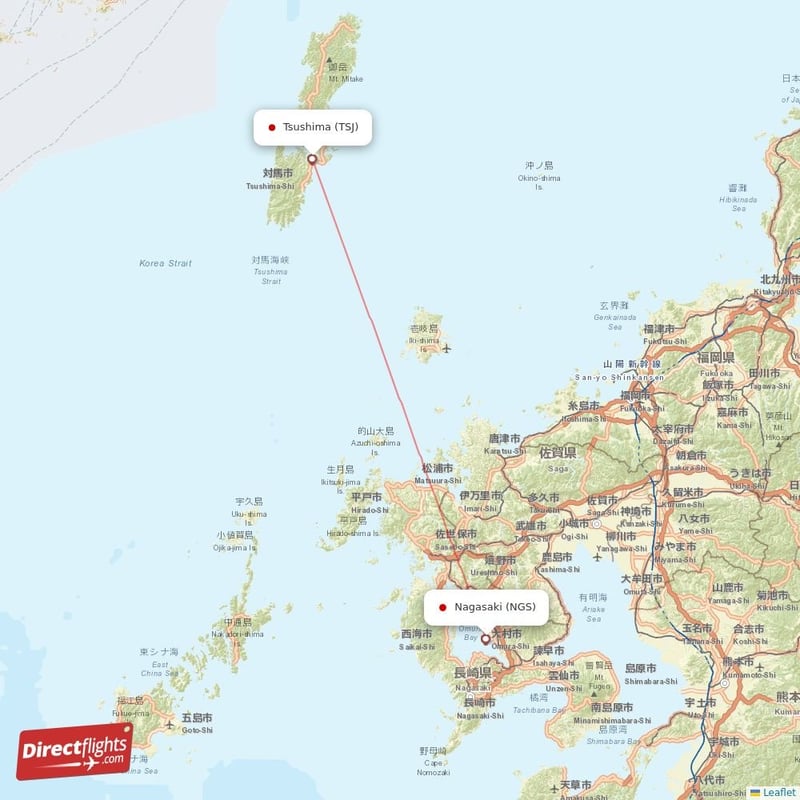 NGS - TSJ route map