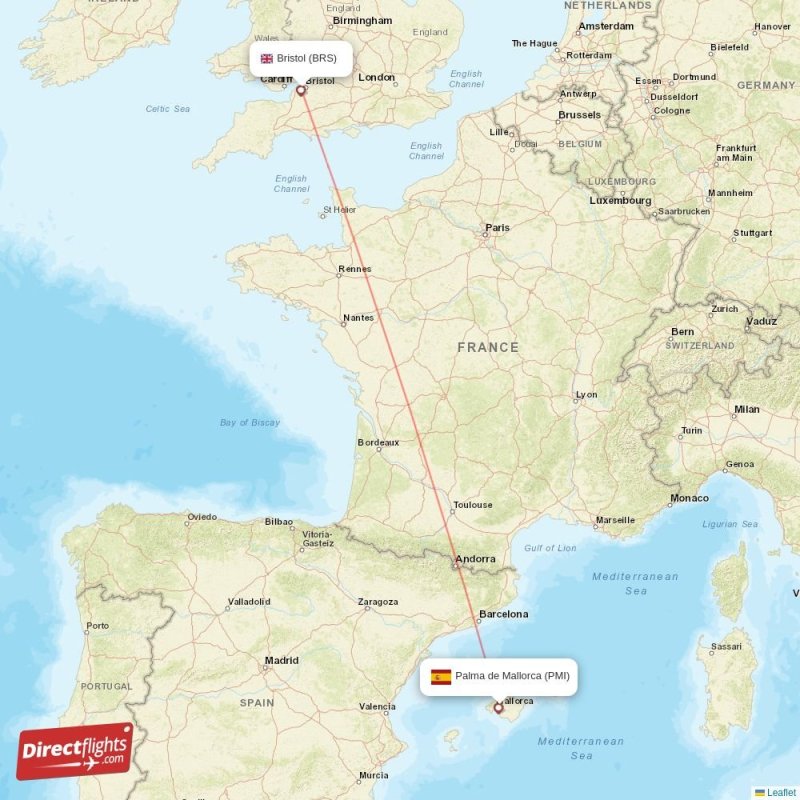 PMI - BRS route map