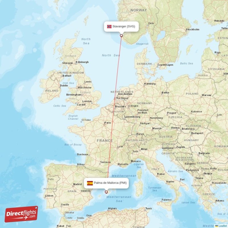 PMI - SVG route map