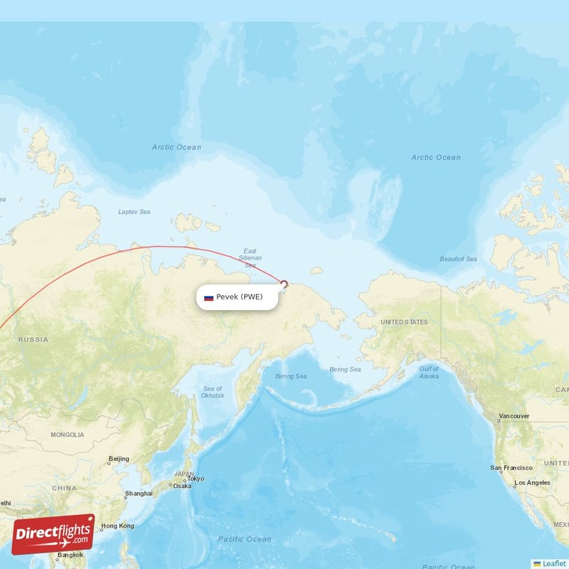 PWE - NJC route map