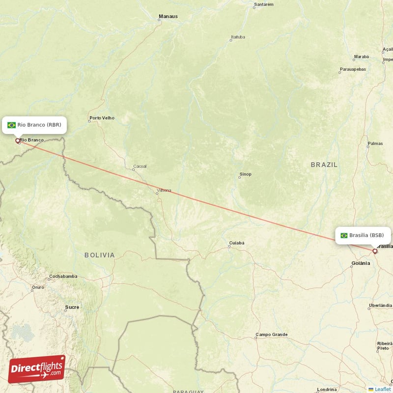 RBR - BSB route map