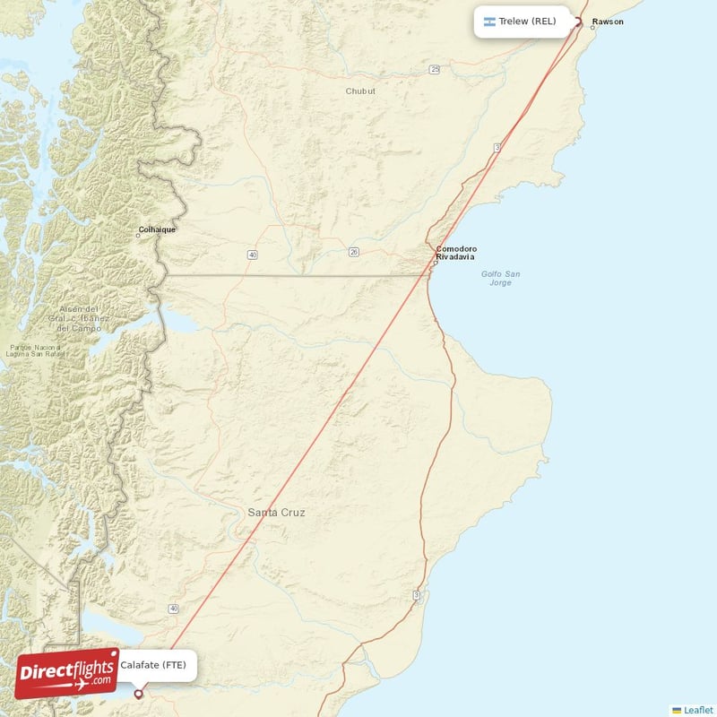 REL - FTE route map