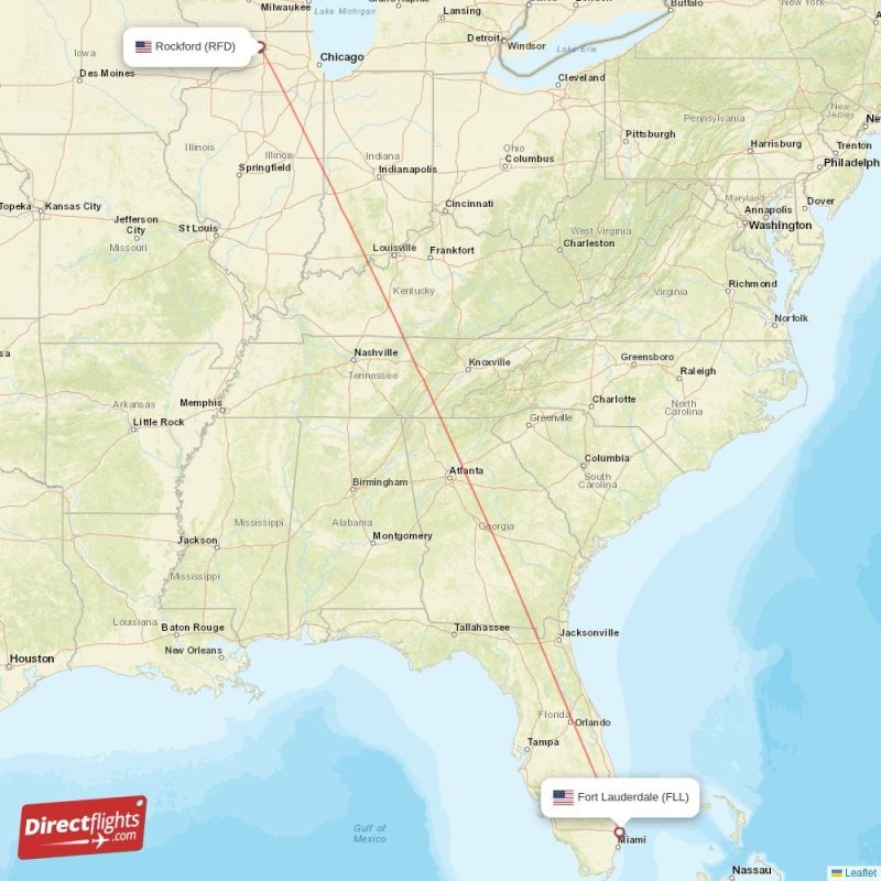 RFD - FLL route map