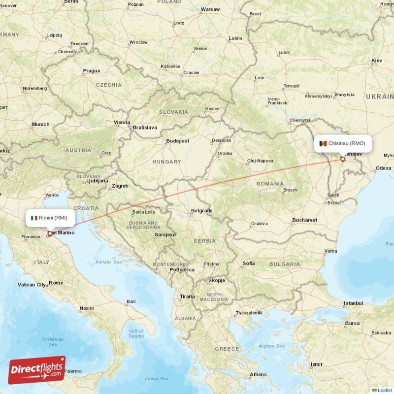Rmi Rimini Direct flights from Chisinau to Rimini (RMO-RMI) - Directflights.com