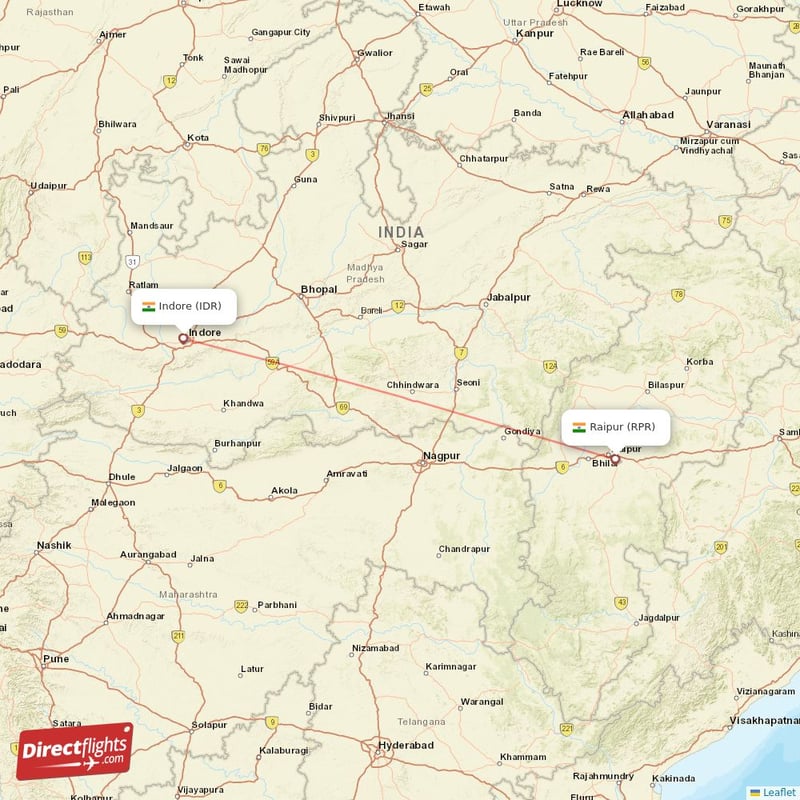 RPR - IDR route map
