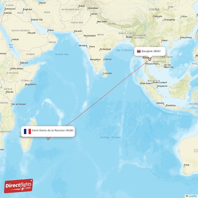 RUN - BKK route map