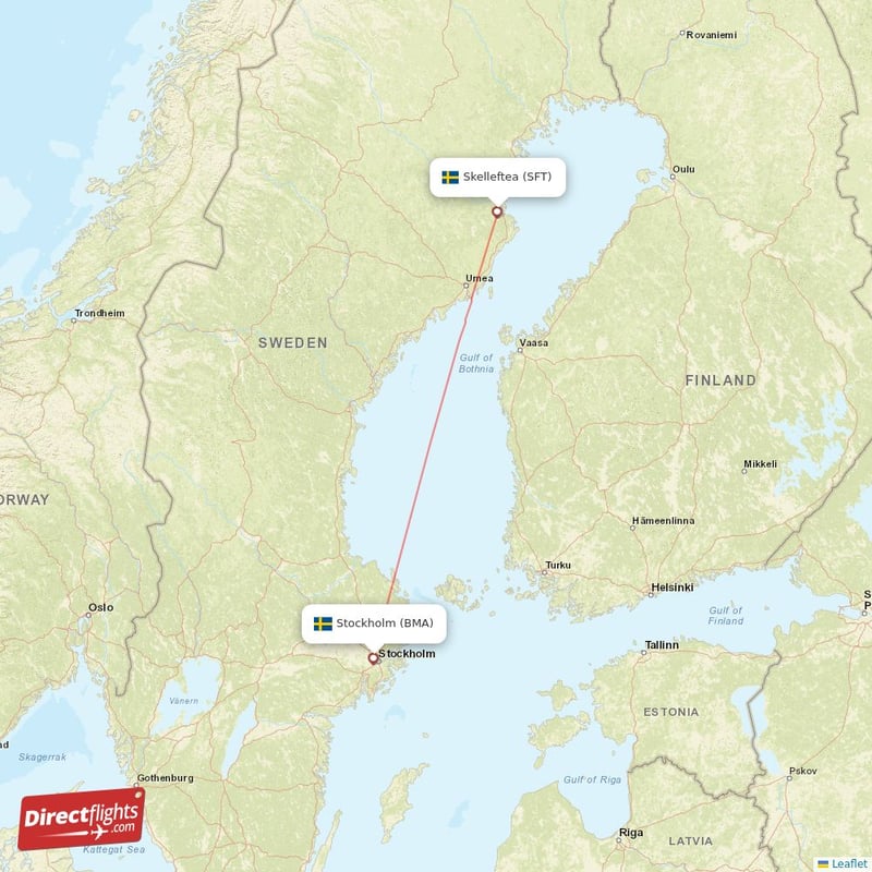 SFT - BMA route map