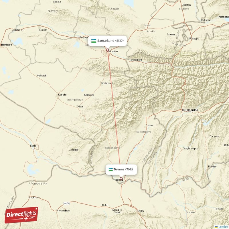 SKD - TMJ route map