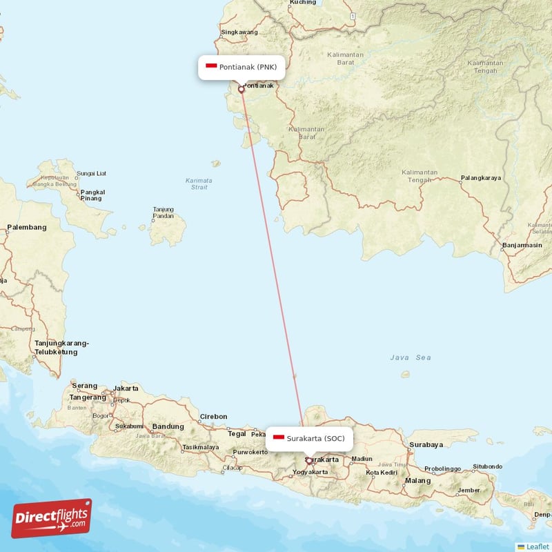 SOC - PNK route map