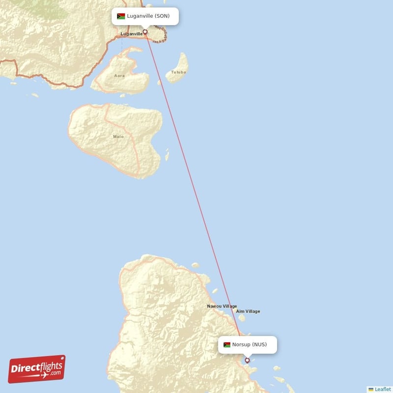 SON - NUS route map