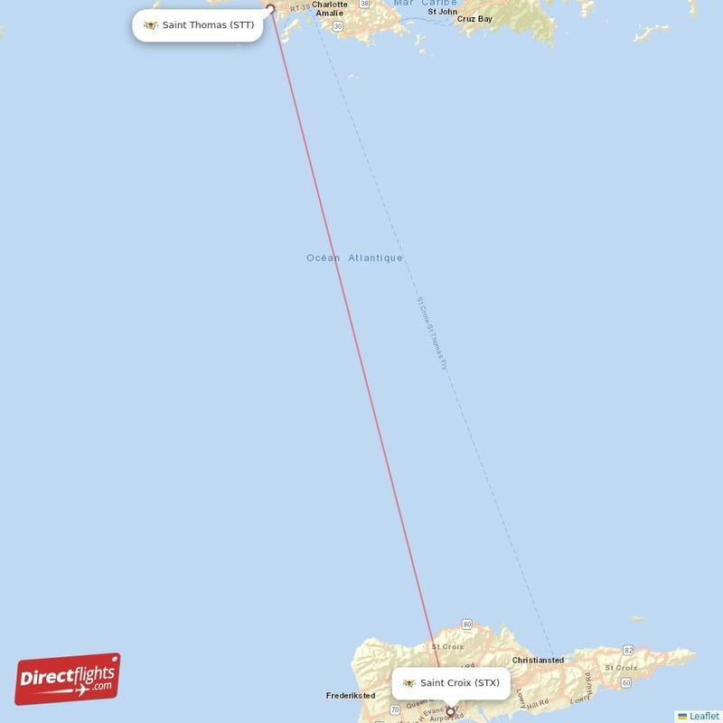 STX - STT route map