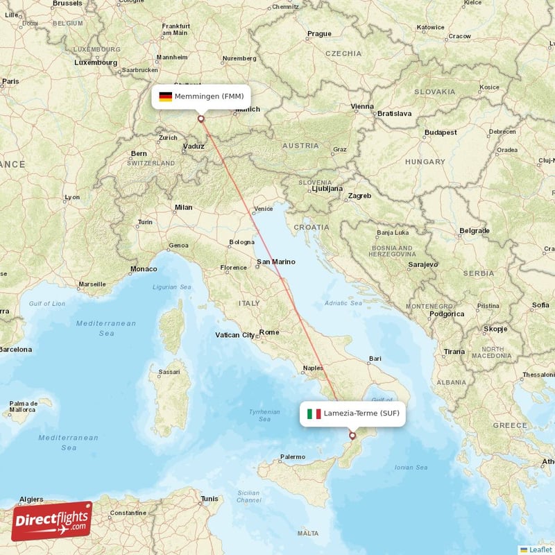 SUF - FMM route map