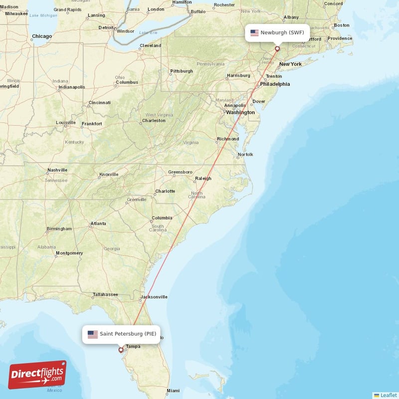 SWF - PIE route map