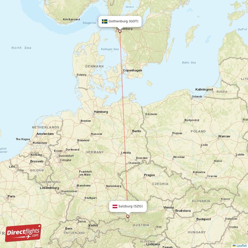 SZG - GOT route map