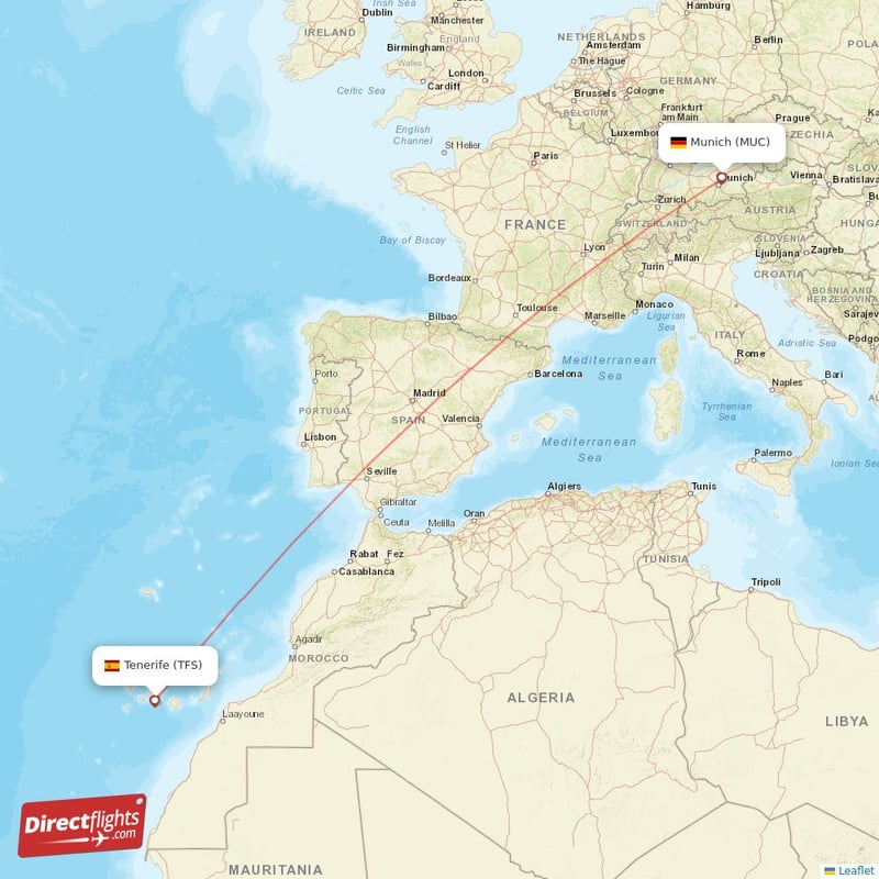 TFS - MUC route map