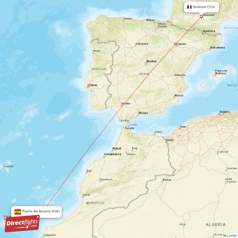 TLS - FUE route map