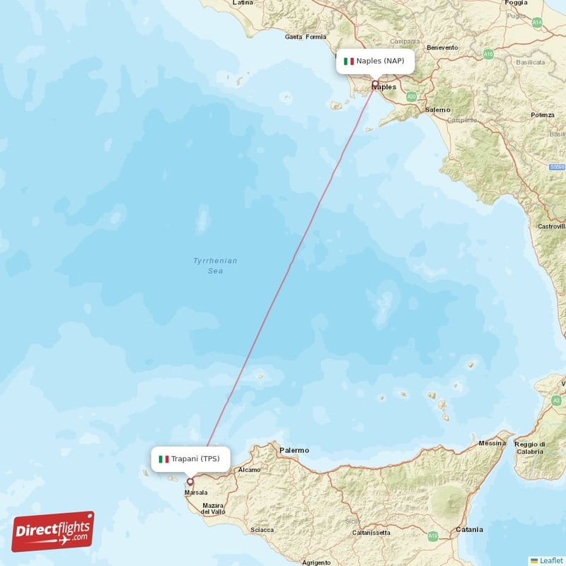 TPS - NAP route map