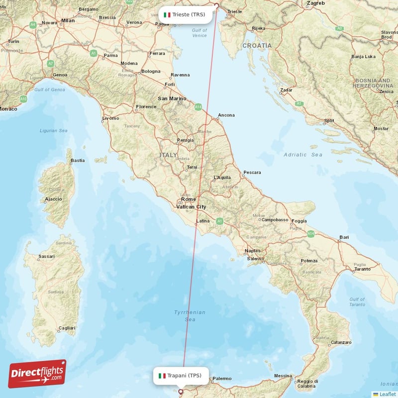 TPS - TRS route map