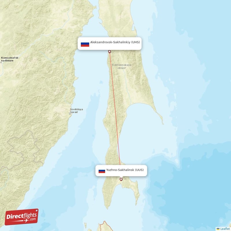 UHS - UUS route map