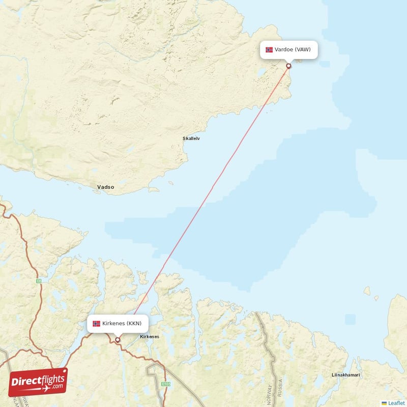 VAW - KKN route map