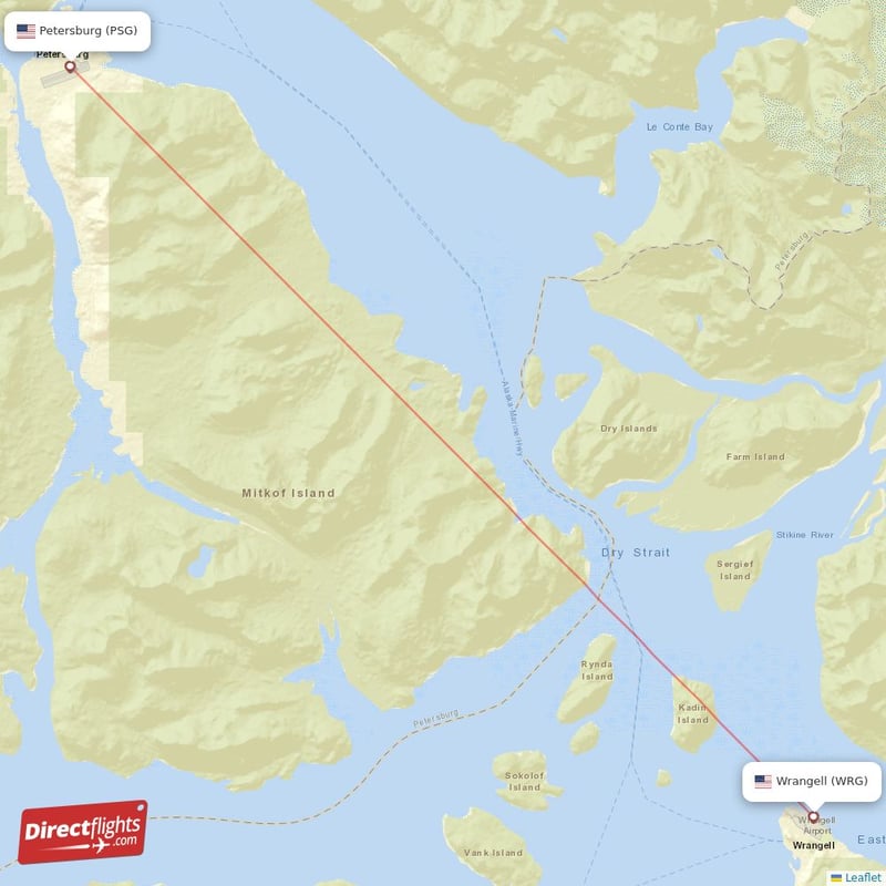 WRG - PSG route map