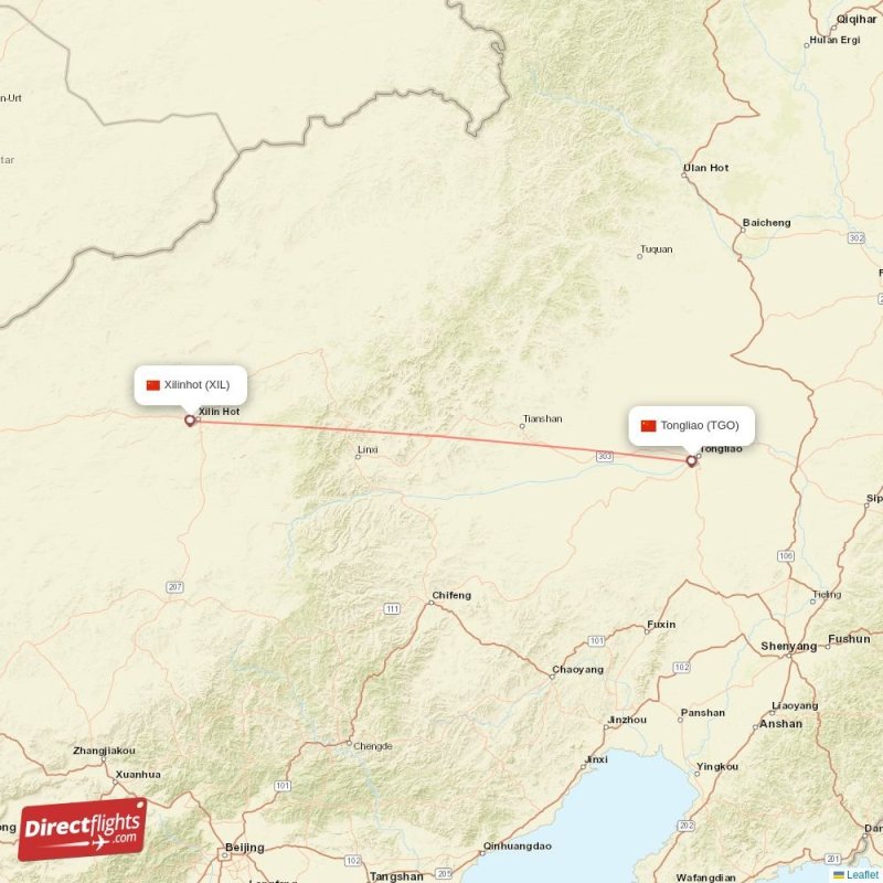 XIL - TGO route map