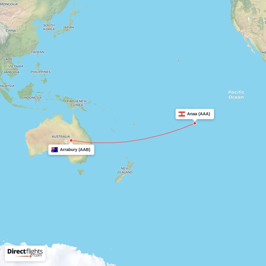 AAA - AAB route map