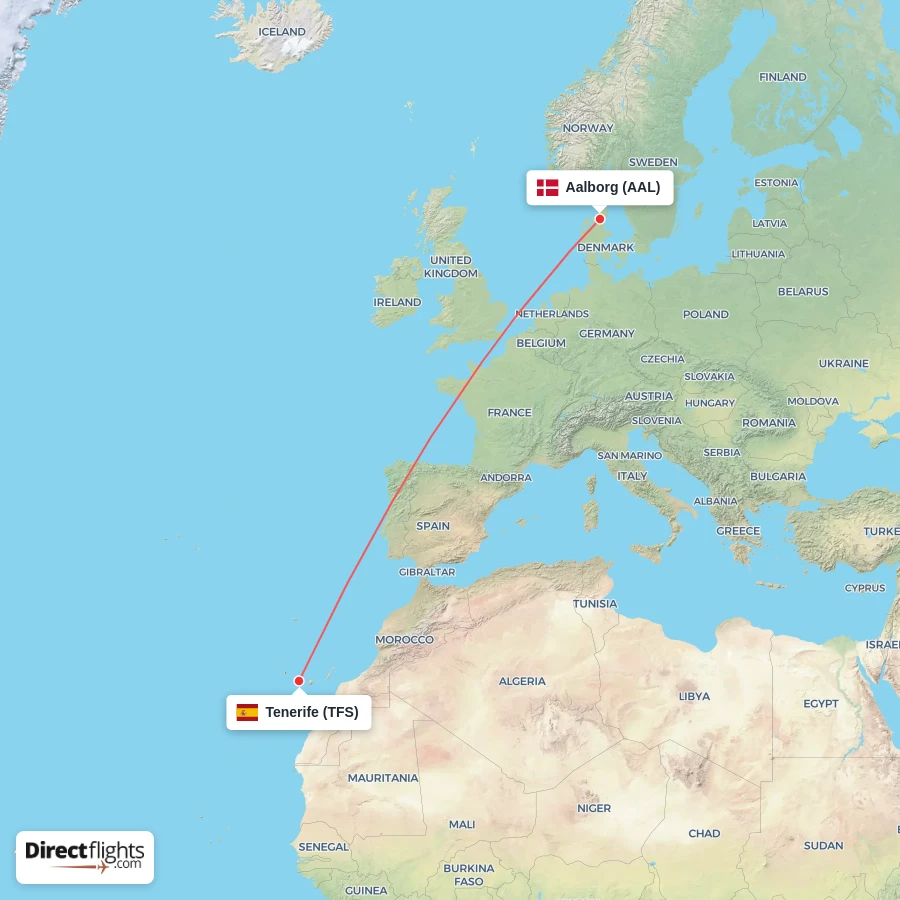 AAL - TFS route map