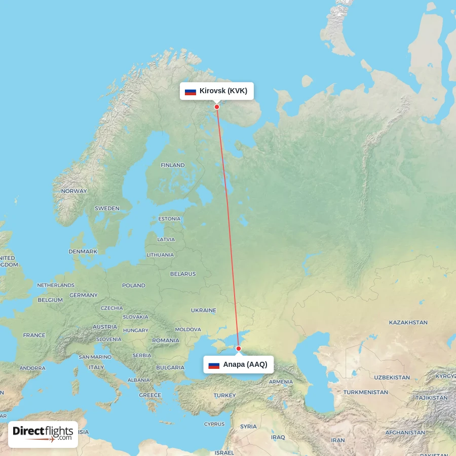 AAQ - KVK route map
