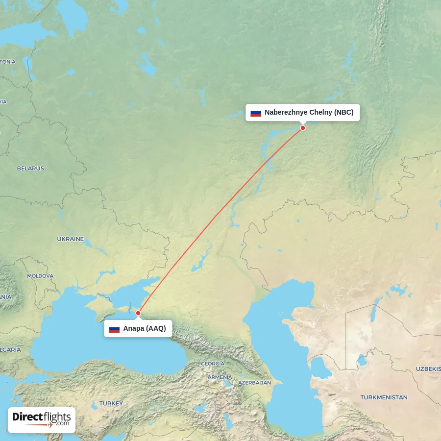 AAQ - NBC route map