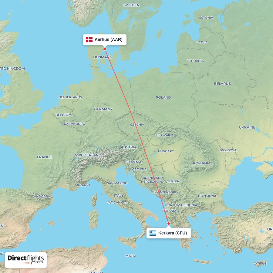 AAR - CFU route map