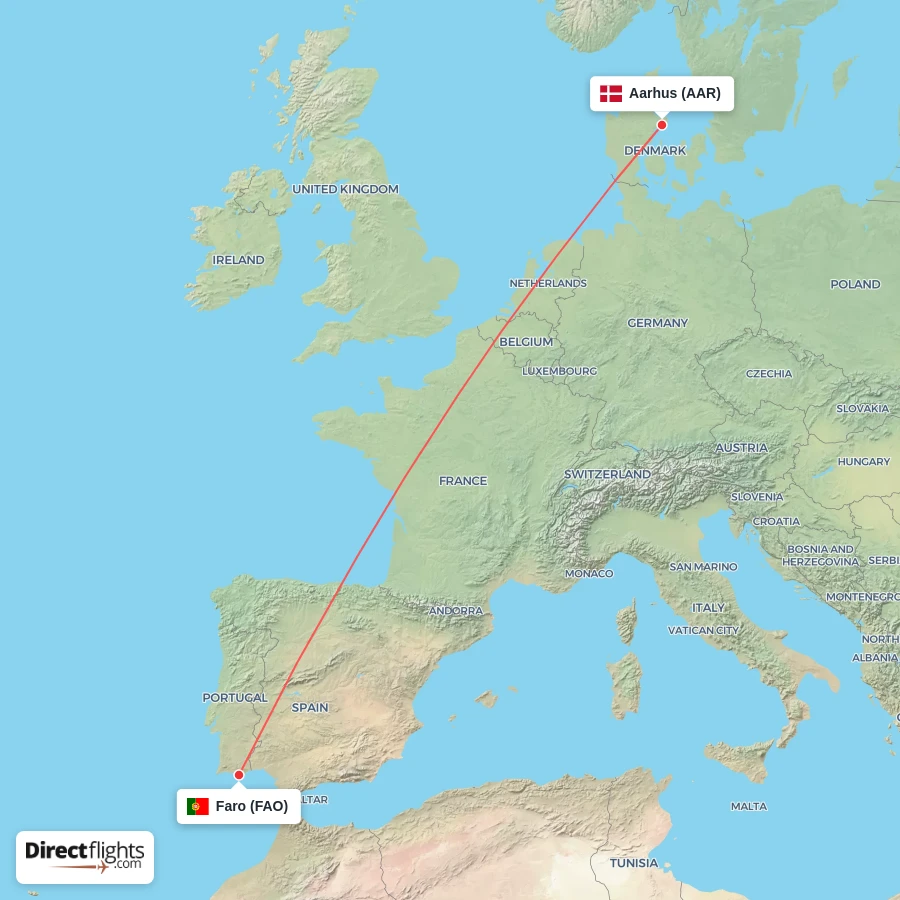 AAR - FAO route map