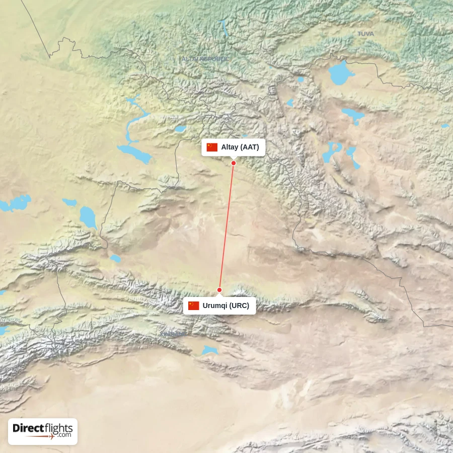 AAT - URC route map