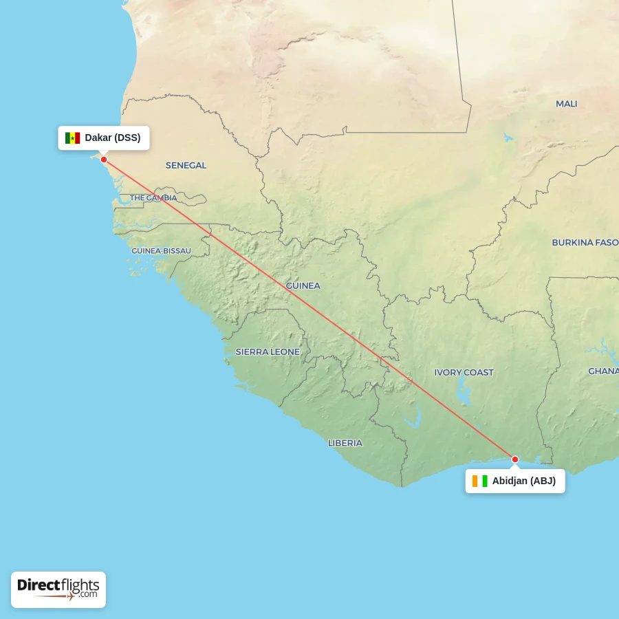 ABJ - DSS route map