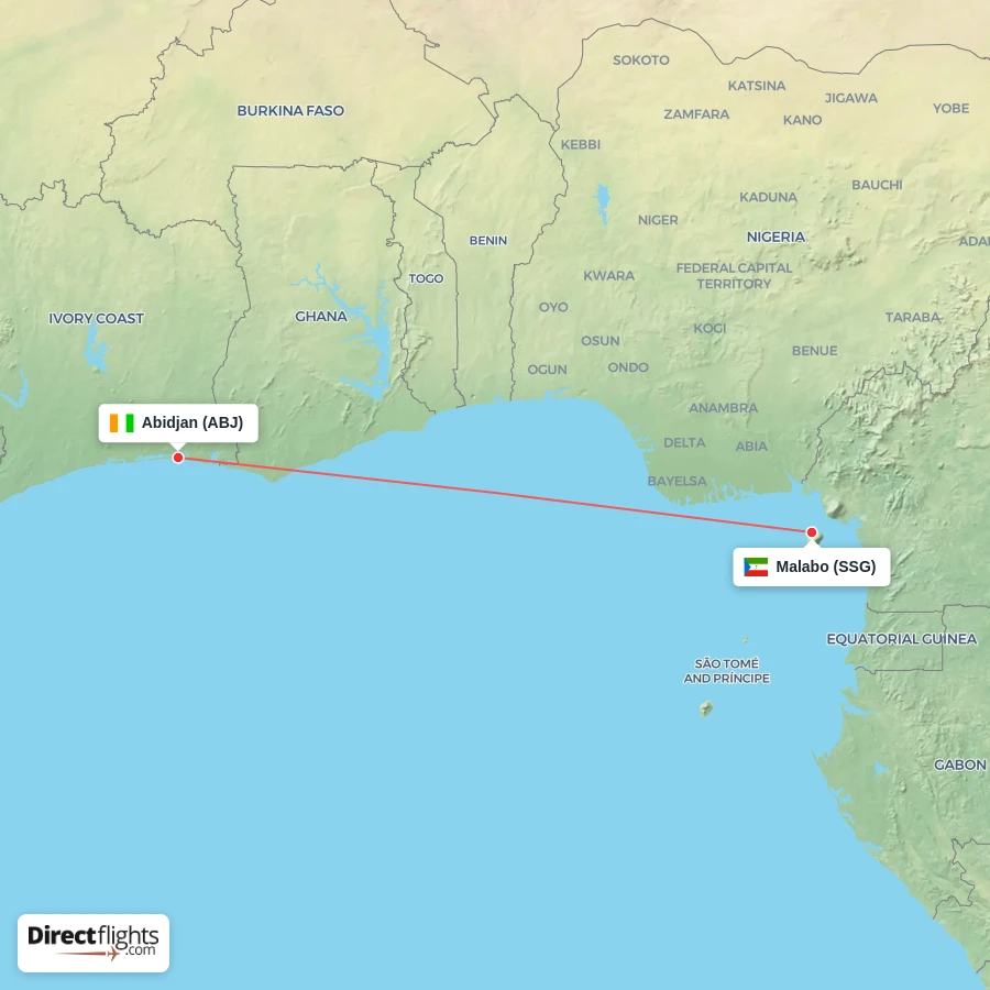 ABJ - SSG route map