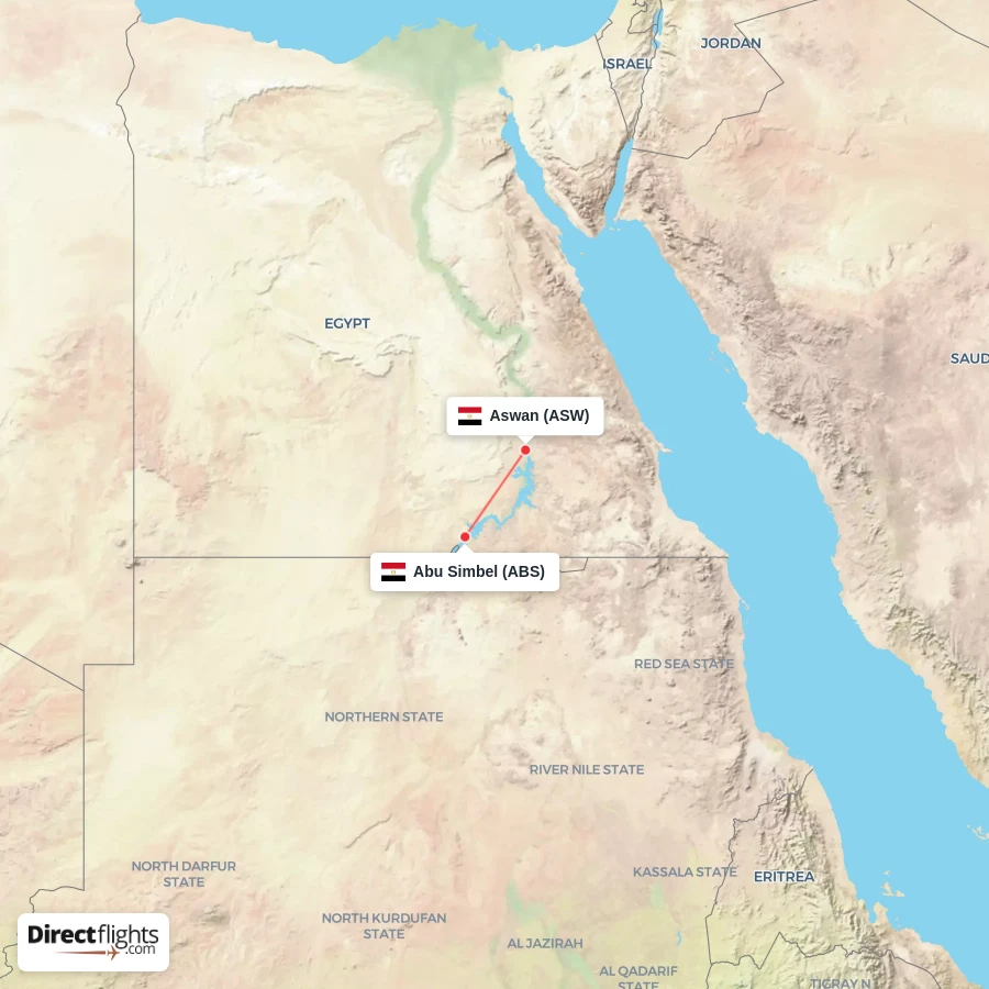 ABS - ASW route map