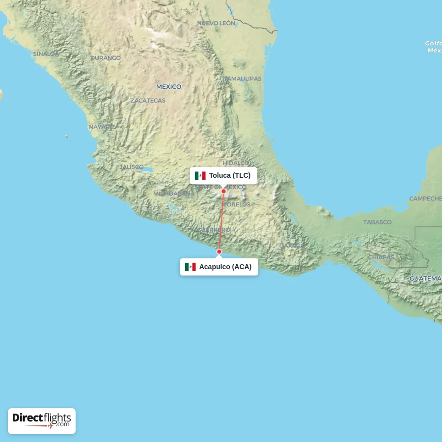 ACA - TLC route map