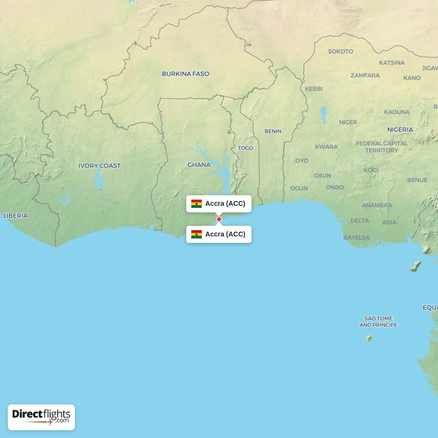 ACC - ACC route map