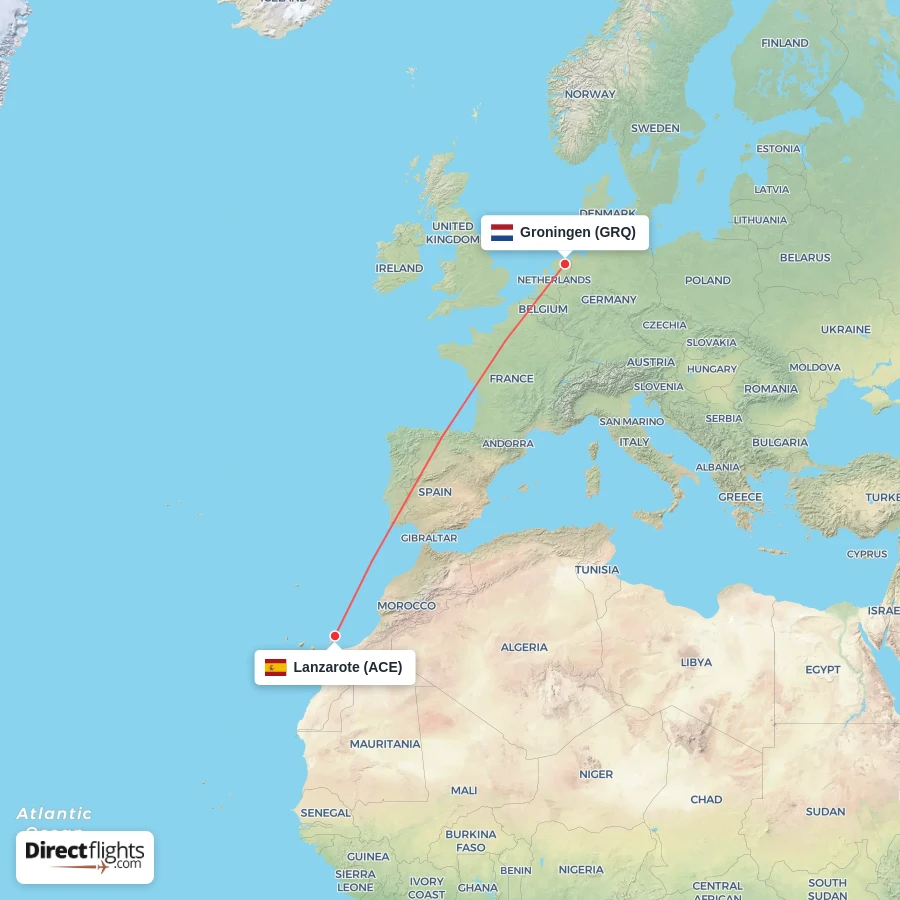 ACE - GRQ route map