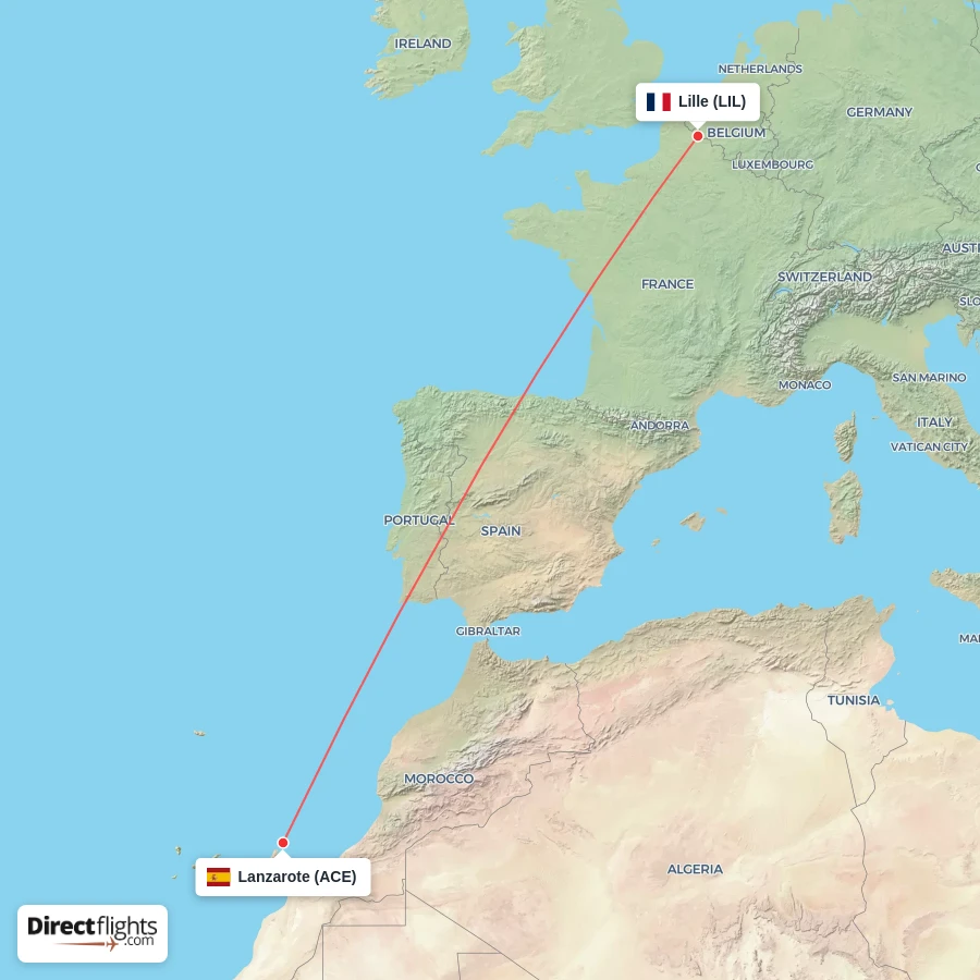 ACE - LIL route map