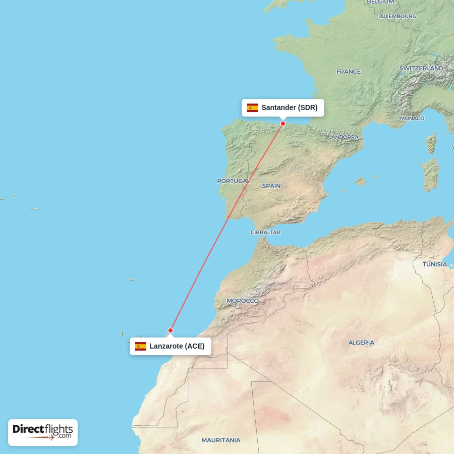 ACE - SDR route map