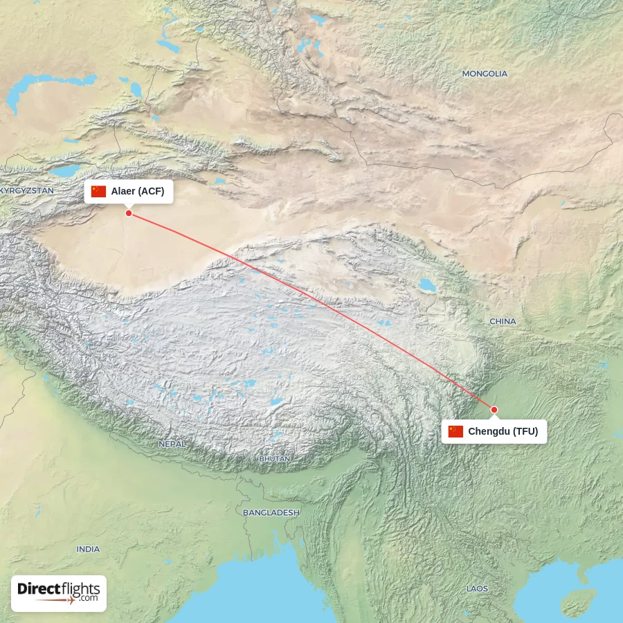 ACF - TFU route map