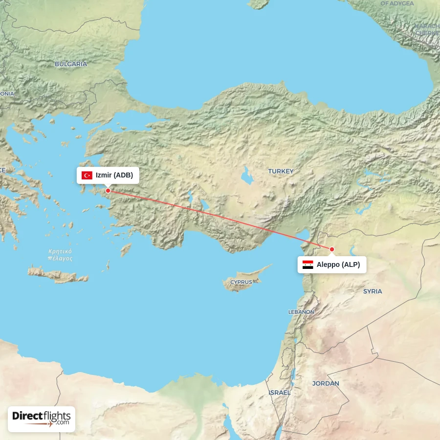ADB - ALP route map