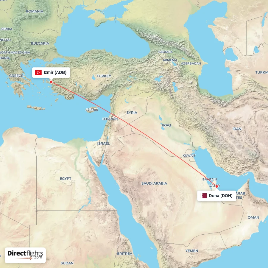 ADB - DOH route map
