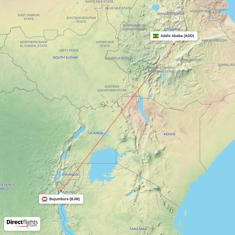 ADD - BJM route map