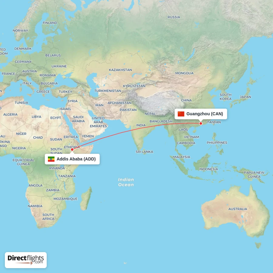 ADD - CAN route map