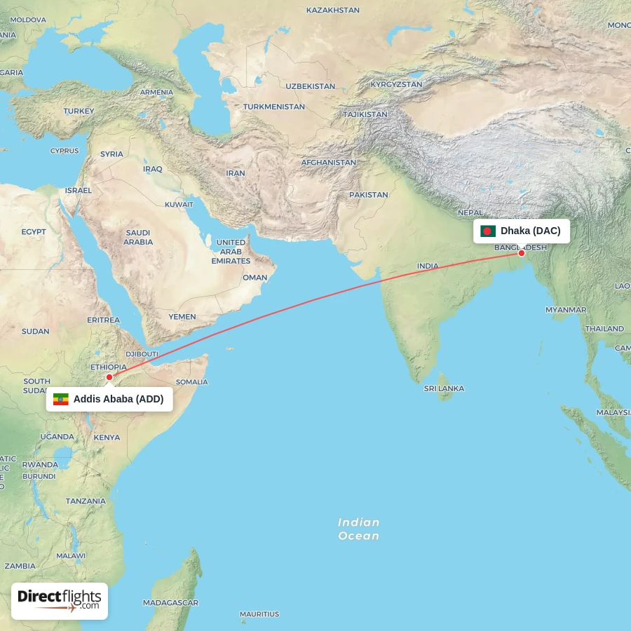 ADD - DAC route map