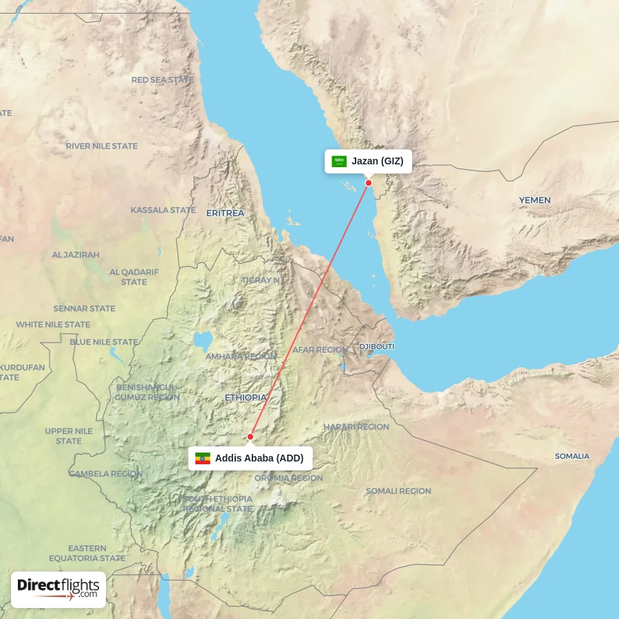 ADD - GIZ route map